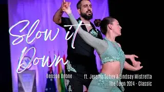 Jerome Subey & Lindsay Mistretta - The Open Swing Dance Championships 2024 Classic “Slow it Down”