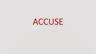 Accuse