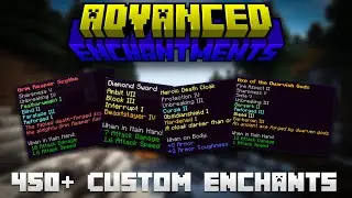 Add CUSTOM ENCHANTS to Minecraft with Advanced Enchantments! Plugin Tutorial