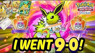 Jolteon EX Is The FASTEST Meta Deck - Master Ball Rank (Ranked Match Season 9 (B1a)