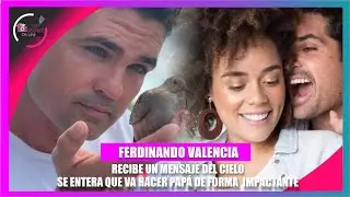 Ferdinando Valencia recibe la noticia de que ser&aacute; pap&aacute; en el aniversario luctuoso de su hijo