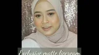 Lip color style with Wardah Exclusive Matte Lips cream
