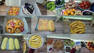 ب350ج👌🏻أقوى ميزانيه عملي لمشتريات الاسبوع بنظام البنود بحركة ذكيه وفرت نص الميزانيه ومليت بيتي خير