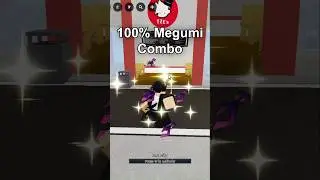 100% Megumi Combo | Jujutsu shenanigans