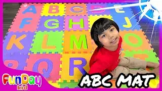 ABC MAT | ABC Letter Hunt | Pretend Play finding Letters for Toddlers & Kids with Apu - @FunDay Kid