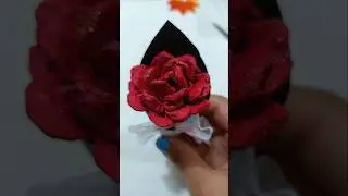 Paper Rose Bouquet 🌹 #shorts #roseday #aesthetic #craft