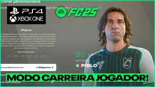 FC 25 - MODO CARREIRA JOGADOR NA ANTIGA GERAÇÃO! (PS4/XONE)