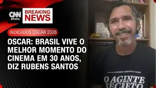Rubens Santos, ator de &ldquo;O Agente Secreto&rdquo;, fala de indica&ccedil;&otilde;es do filme ao Oscar | AGORA CNN