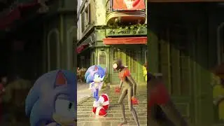 SONIC e SPIDERMAN SI SFIDANO AD UNA GARA!!