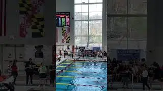 Record-breaking! Girls 100 Y Back - 2024 MD State Champs (3A/4A)