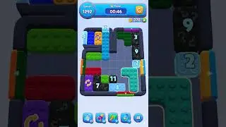 Color Block Jam Level 1292 &ndash; Full Puzzle Solution (No Boosters)