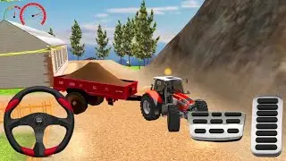 Load Bori into a JCB Tractor Trolley Challenge| Dumper Truck and Lorry Truck Loading Bori in Game#18