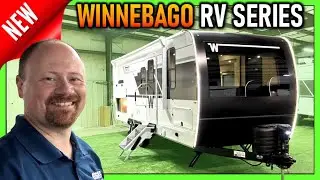 NEW! Only 26ft TOTAL Length! 2026 Winnebago Thrive 22MBH Family Camping Bunkhouse Travel Trailer