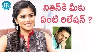 What Relation Do You Have With Nithiin ? - Actress Megha Akash || Talking Movies || iDream Filmnagar