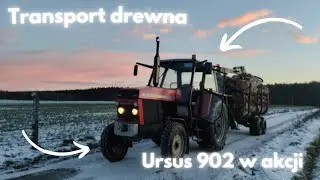 🔥PIERWSZY VLOG?!🔥Transport drewna Ursusem 902🔥Strychu team