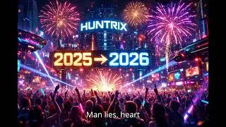 🎆 Countdown to 2026 | What It Sounds Like – Huntrix NYE 2025 Lyrics Video
