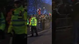 Iranian Embassy Protest Footage | Major Police Response 👮🪧