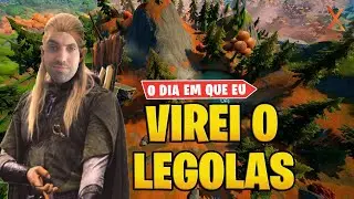 O DIA QUE EU VIREI O LEGOLAS NO FORTNITE