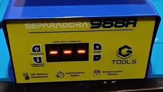 La MEJOR SEPARADORA DE GLASS G-TOOLS 988A (unboxing)