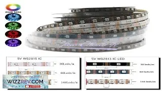 WS2813 WS2815 DC5 12V LED strip Dual Signal 5050 RGB Individual Addressable 5M