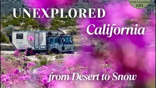 Off-the-Beaten-Path California | Wildflowers & Snow | USA Camper Roadtrip | S2E1