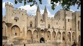 Papal Palace (from 1309 to 1377) / Avignon, France