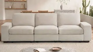 Best Modular Sofa With Storage Review || Tekamon Modular Sofa Couch with Seats Storage