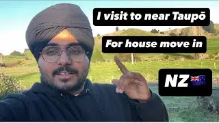 I visit to near Taupo in New zealand very beautiful road views and i did the work as a house mover