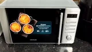 TUTORIAL y Unboxing del Microondas CECOTEC ProClean 5110 Inox. (Español)