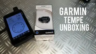 Garmin Tempe: Sensor de temperatura : Unboxing y uso : #diegoastorga #garminargentina #motovlog