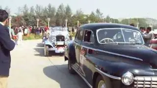 Rahul Mittra CEO Brandsmith the 43rd Statesman Vintage car rally 2009 flag-off at YMCA Noida