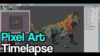 Pixel Art Timelapse: Brightmane Design (The Iron Oath)