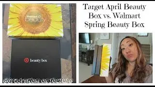 Апрельская бьюти-коробка Target против весенней бьюти-коробки Walmart | Распаковка(и)