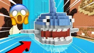 ¡EL TIBURÓN LEGENDARIO QUE JAMÁS QUERRÁS VER EN MINECRAFT! 😱 MINECRAFT BUILD BATTLE #17