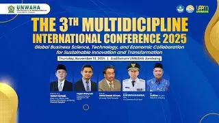 THE 3rd MULTIDISCIPLINE INTERNATIONAL CONFERENCE 2025