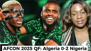 AFCON 2025 QF: Algeria 0-2 Nigeria; Egypt 3-2 Ivory Coast 