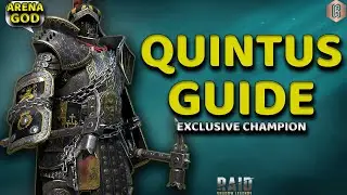 Live Arena Reward Champion Tested -  Quintus the Triumphant Review! | Raid: Shadow Legends