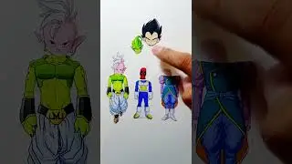 Uub🦀🤯 Vegeta🐬💔 Kai🦕🥵 Wrong Head Challenge💯🥰 #shorts #trending #viral #naruto