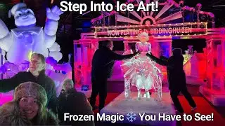 Ice Sculptures Like You&rsquo;ve Never Seen Before! | Biddinghuizen Festival Tour 4K #Review | Shiela Piet