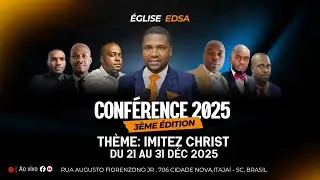 CONFÉRENCE 2025 | IMITEZ CHRIST | JOUR-3 | PAST; MAKENSON VIL 