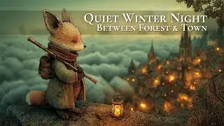 Peaceful | Celtic Music | A Quiet Winter Night Between Forest and Town