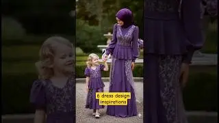 6 dress design inspirations #turorialjahit #dress #gamismewah #dressdesign