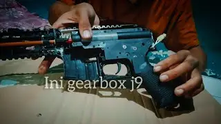 cara memasang gearbox j9 pada mainan m416 D'COBRA (Upgrade biar bisa auto 😂)