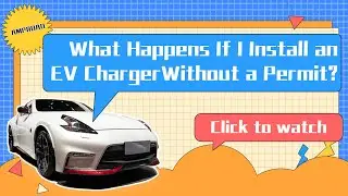 What Happens If I Install an EV Charger Without a Permit? #amproad #evcharging #evcharger #tesla