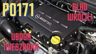 Opel Mokka 1,4Turbo! Błąd P0171 dlaczego zn&oacute;w wraca??Naprawa krok po kroku!