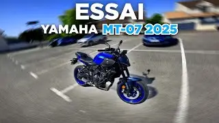 ESSAI DE LA NOUVELLE MT-07 2025 !!! UNE VRAIE AMÉLIORATION ? 🤔🔥
