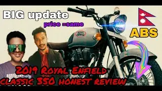 2019 Royal Enfield classic 350 gunmetal grey Dual disc brake launched|price of bullet bikes in nepal