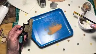 Mixed Media Fun : Tim Holtz Mini Clipboard @timholtz Advantus idea-ology