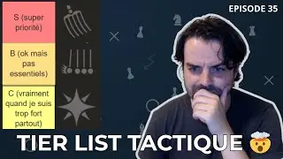 &Eacute;checs : La TIER LIST des tactiques aux &eacute;checs de Lichess (les meilleures&hellip; et les pires)