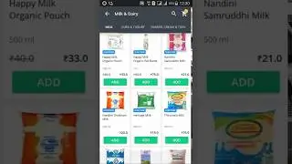 Subscribe for milk on DailyNinja Mobile App